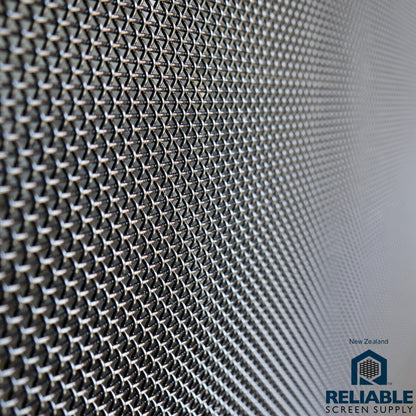 Ultra-Safe Screen - Stainless Mesh Single Hinged Door with Build-Out