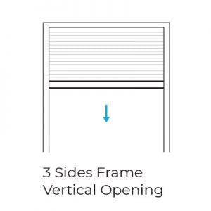 Simplicity Roller 3-Sides - Shade