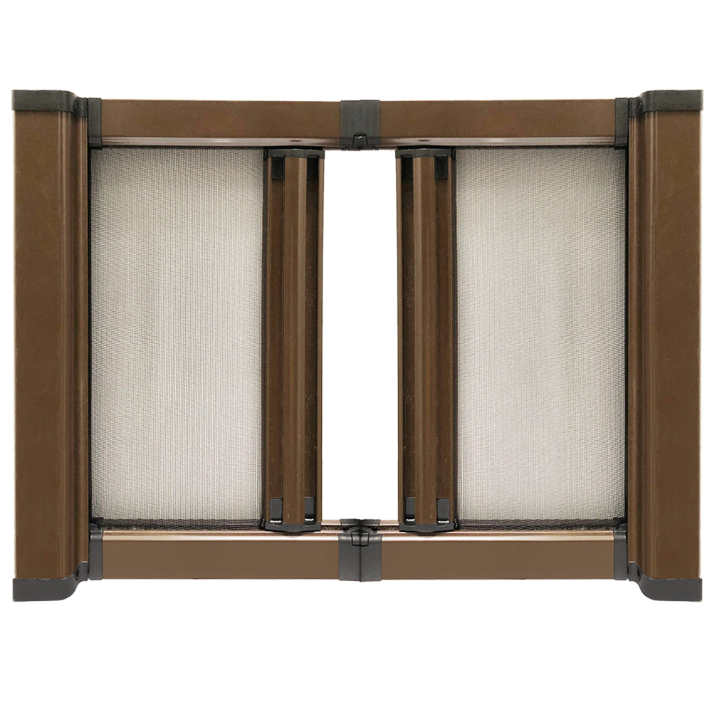 Cabriolet Roller Double Slides Centre Closing - Mesh