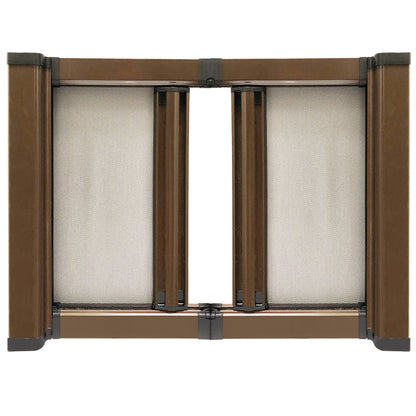 Cabriolet Roller Double Slides Centre Closing - Mesh